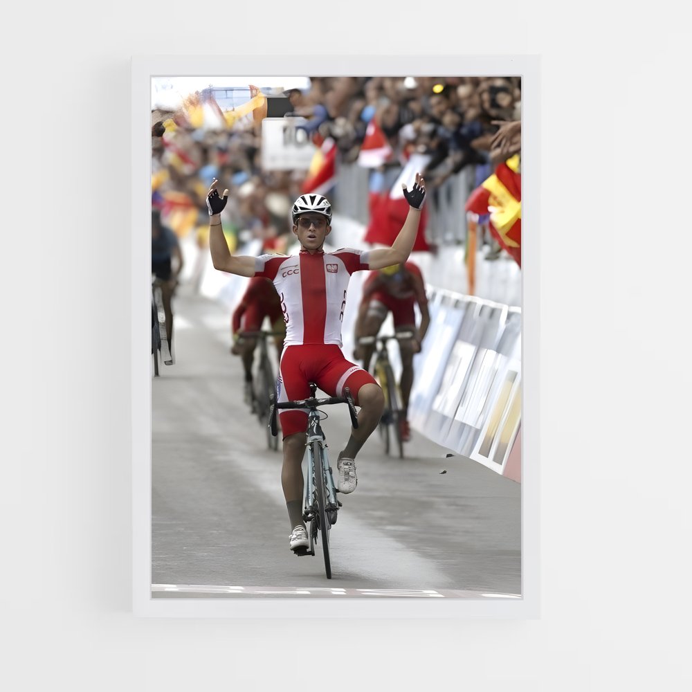 Poster La Victoire à Vélo – affiche Cyclisme (vue 3)